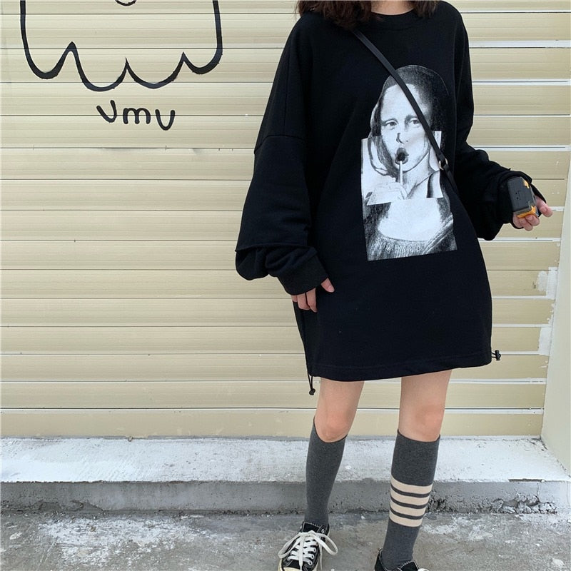 Rollipop Mona Lisa Sweatshirts - 2 Colors