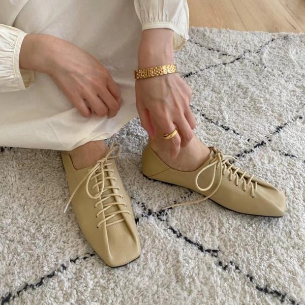 Ruhi Lace-Up Mocassin Loafers - 3 Colors