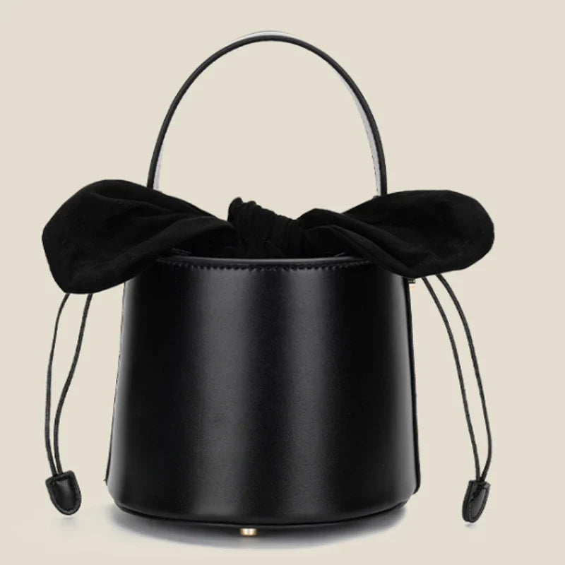 Anais Bow Top Bucket Tote