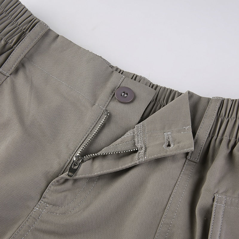 Low Waisted Shorts Harajuku Retro Basic Casual Sporty Bottom Biker
