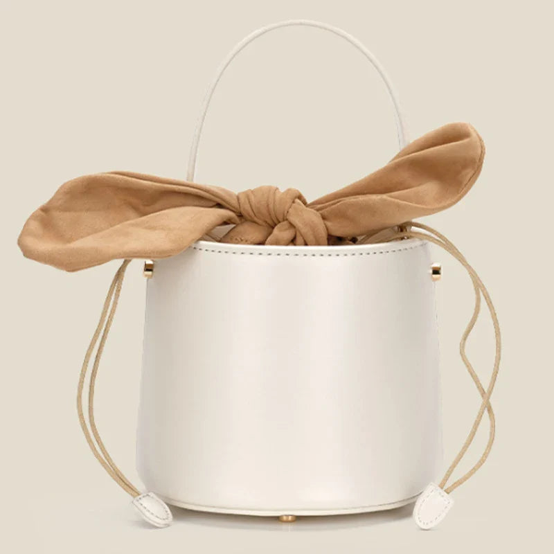 Anais Bow Top Bucket Tote