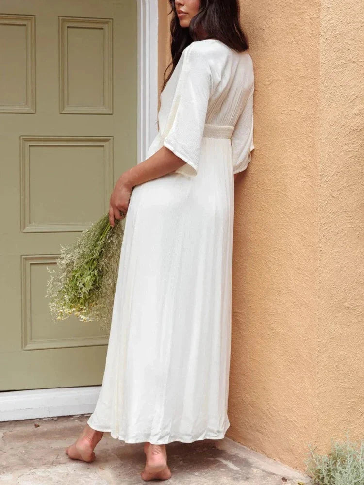 Bella White Dress