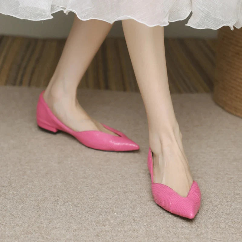 Joplin Tulip Pointed Toe Flats