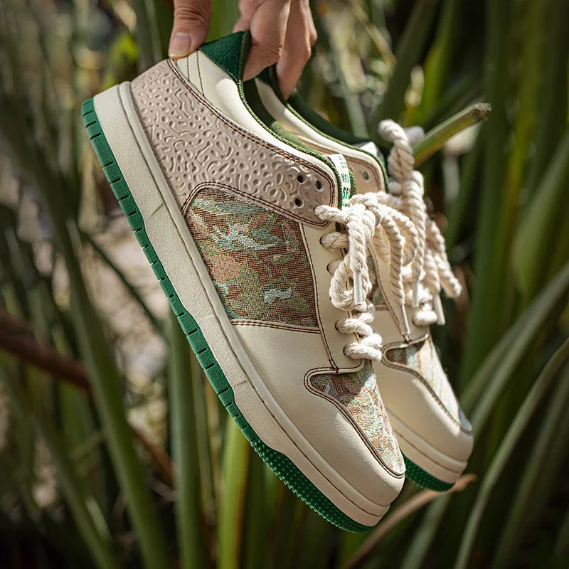 Billie Secret Forest Jacquard Unisex Sneakers