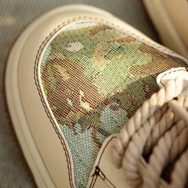 Billie Secret Forest Jacquard Unisex Sneakers