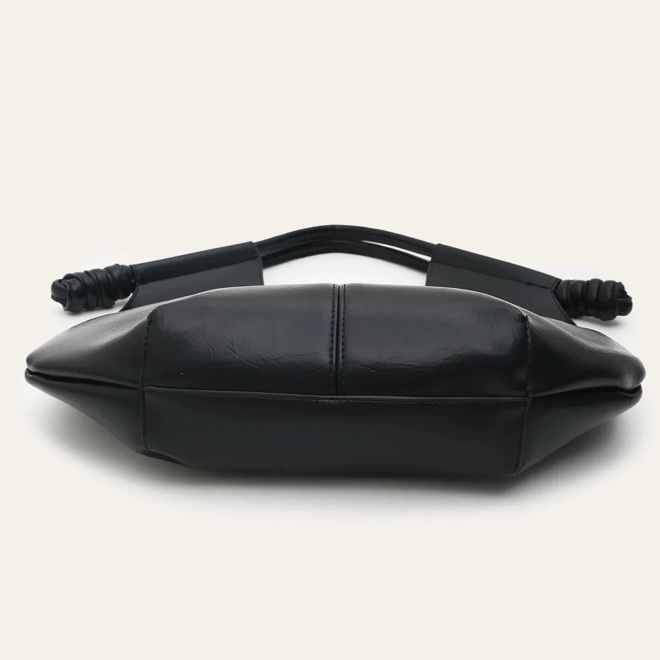 Nava Minimalist Bar Handle Hobo Bags