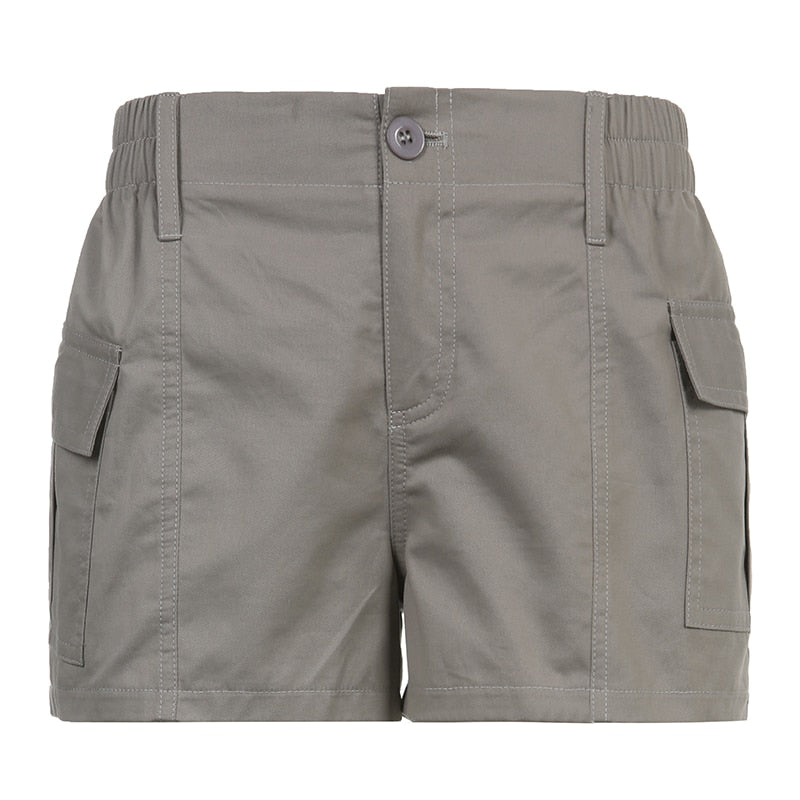 Low Waisted Shorts Harajuku Retro Basic Casual Sporty Bottom Biker