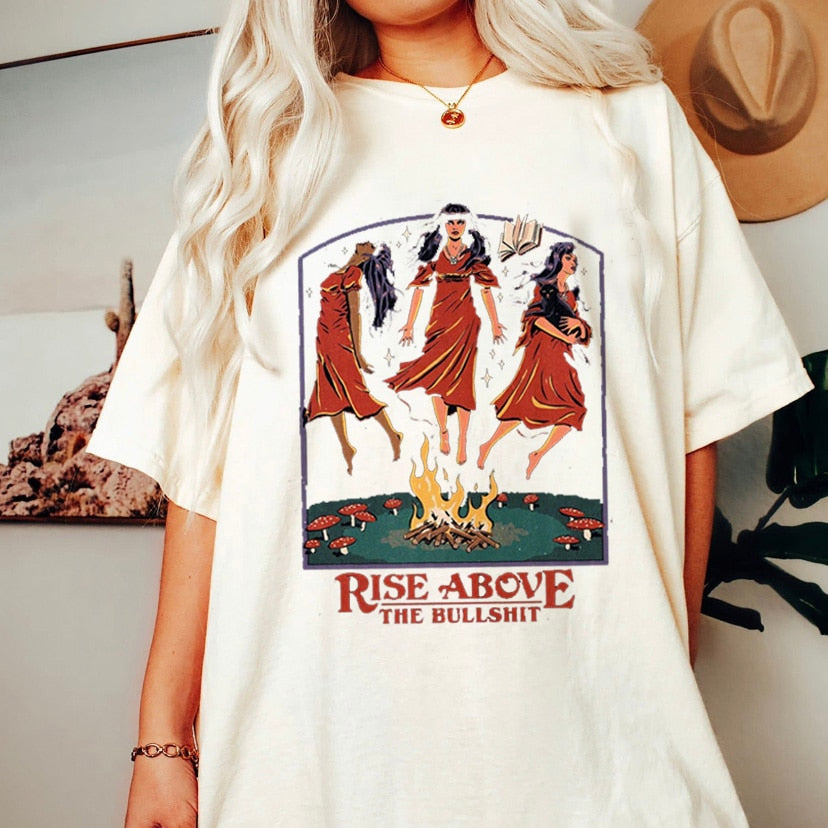Satan Demon T-shirt Horror Devil Retro T-shirt