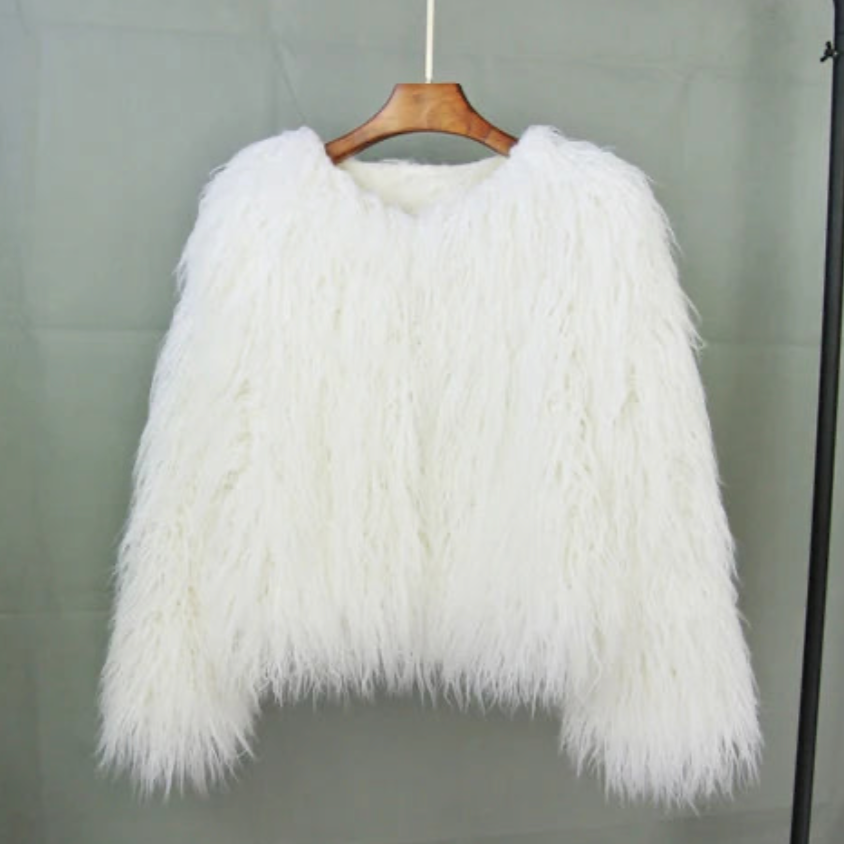 Micaela Shaggy Faux Fur Jackets
