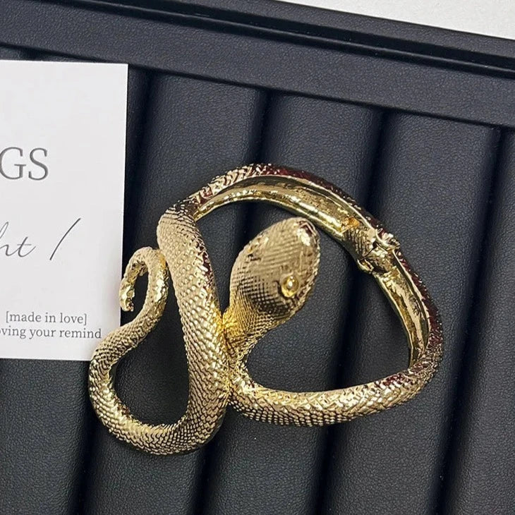 Kerttu Snake-Coil Cuff Bracelets