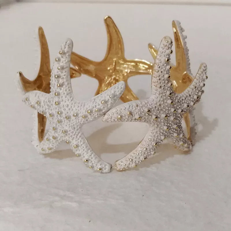 Nautical Starfish Bracelet, Rings, Necklaces and Hair Band