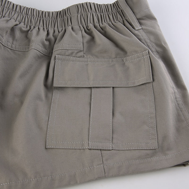 Low Waisted Shorts Harajuku Retro Basic Casual Sporty Bottom Biker