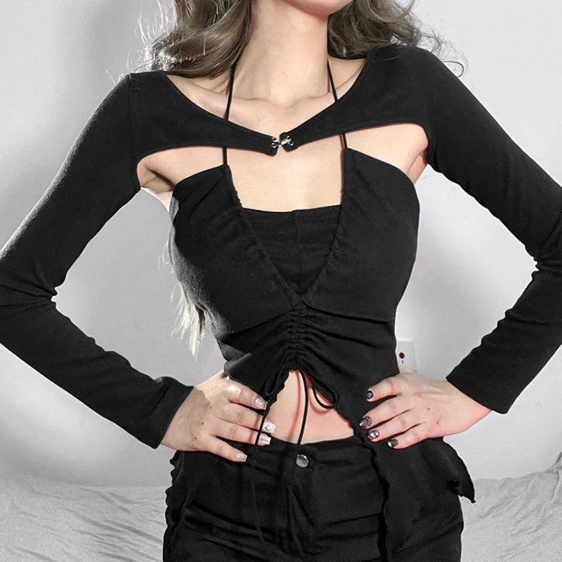 Vintage Long Sleeve Slim T-Shirt