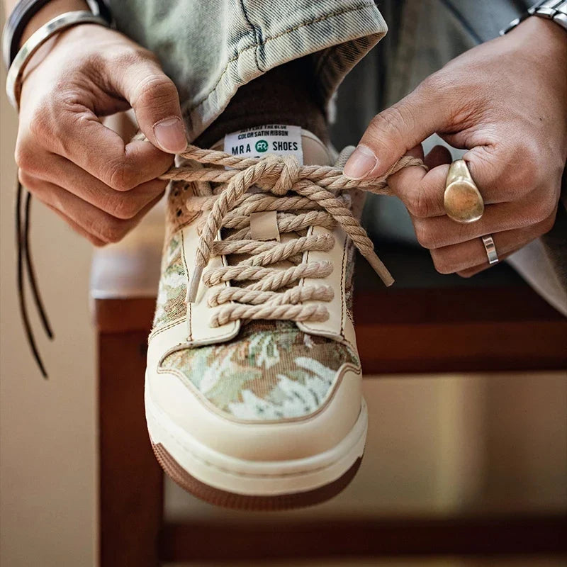 Billie Secret Forest Jacquard Unisex Sneakers
