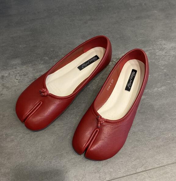 Tabitha Split Toe Ballet Flats - 5 Colors