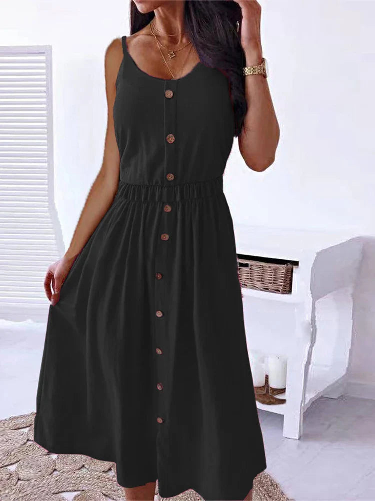 Vintage Boho Party Elegant Knitted Female Evening Midi Dress