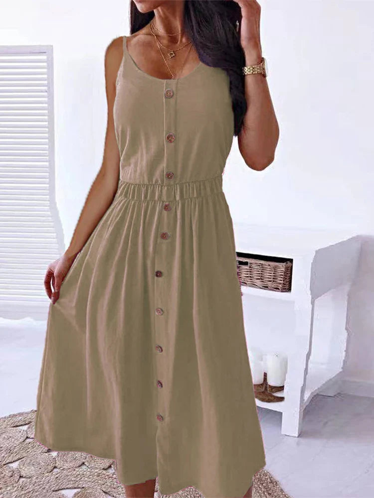 Vintage Boho Party Elegant Knitted Female Evening Midi Dress