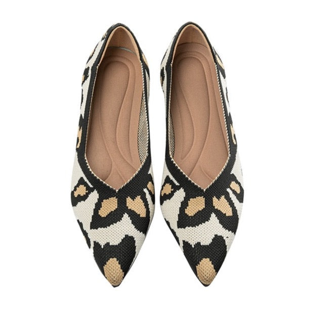 Wendy Pattern Print Basic Flats - 12 Patterns