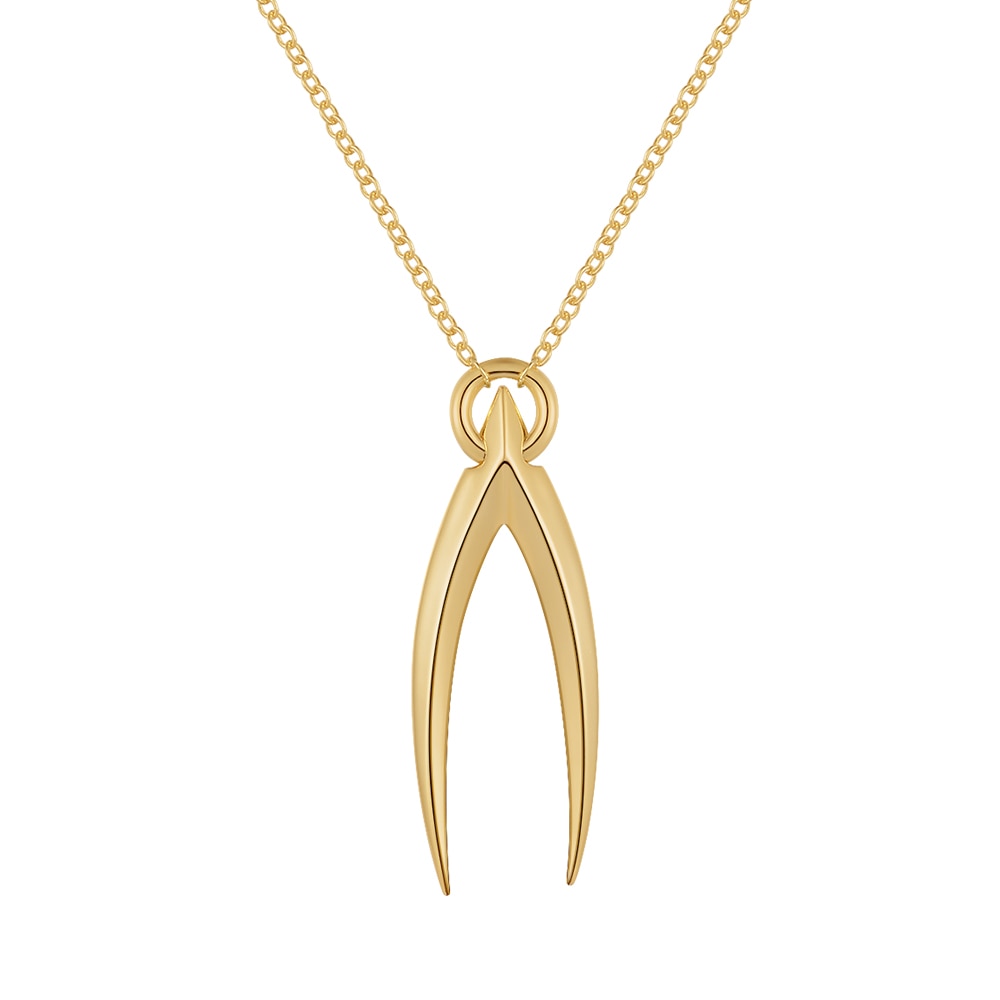 Wishbone Pedant Necklace