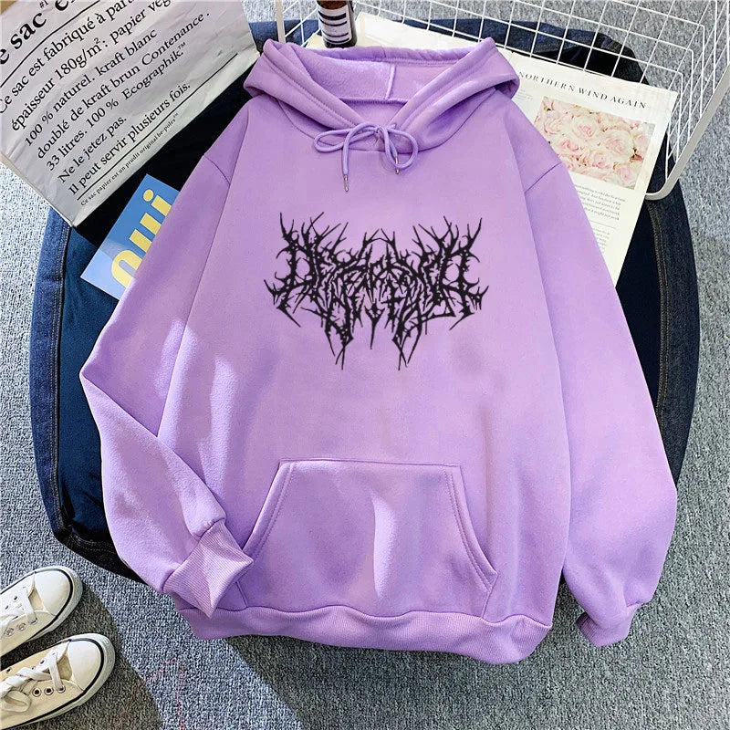 Hoodie Pullover Sweatshirt Autumn Cotton Hoodies Men Gothic Hip Hop Streetwear Oversize Winter Clothes Sweater Female Top
