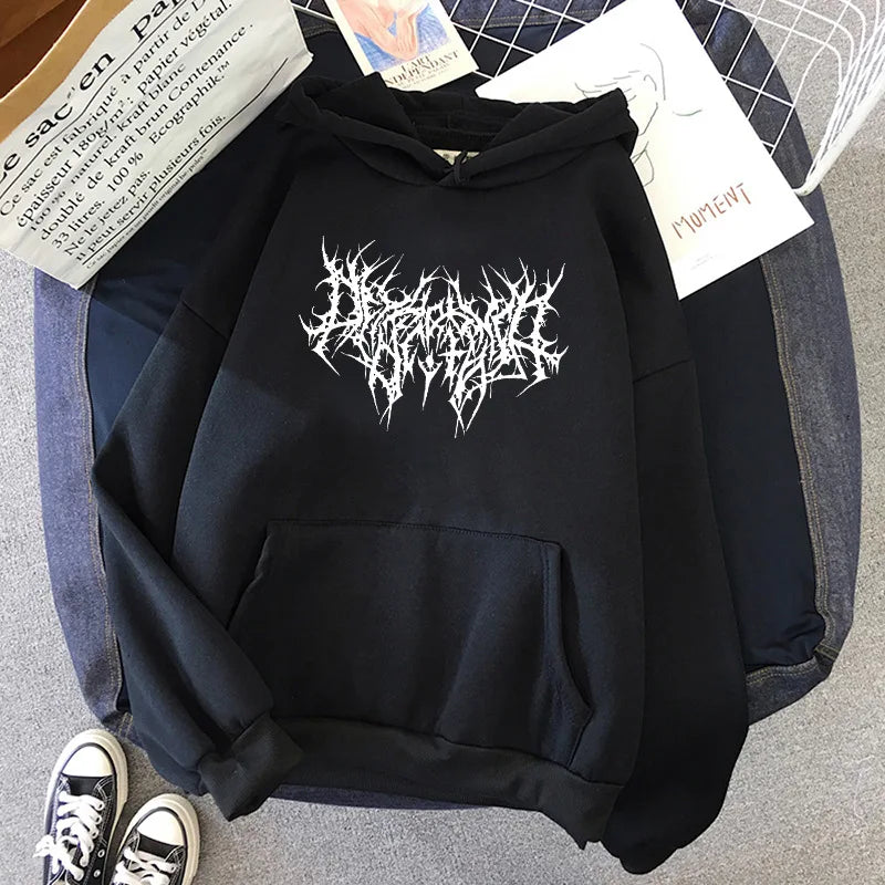 Hoodie Pullover Sweatshirt Autumn Cotton Hoodies Men Gothic Hip Hop Streetwear Oversize Winter Clothes Sweater Female Top