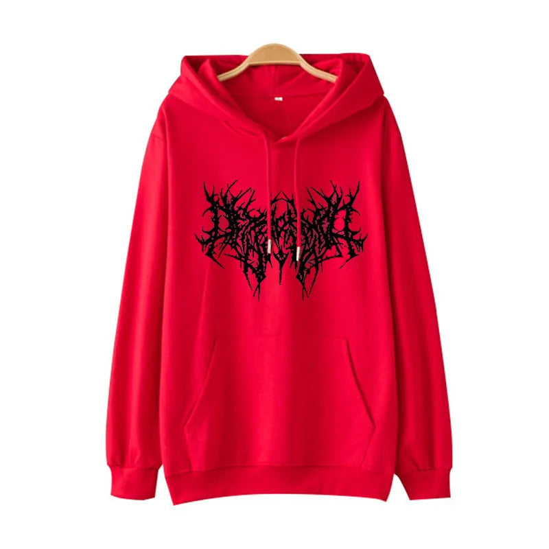 Hoodie Pullover Sweatshirt Autumn Cotton Hoodies Men Gothic Hip Hop Streetwear Oversize Winter Clothes Sweater Female Top