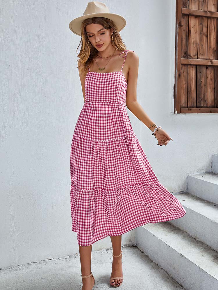 Vintage Dress Slash Neck Party Dresses