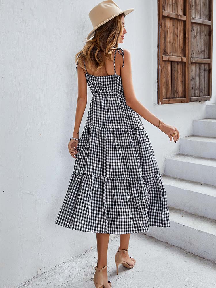 Vintage Dress Slash Neck Party Dresses