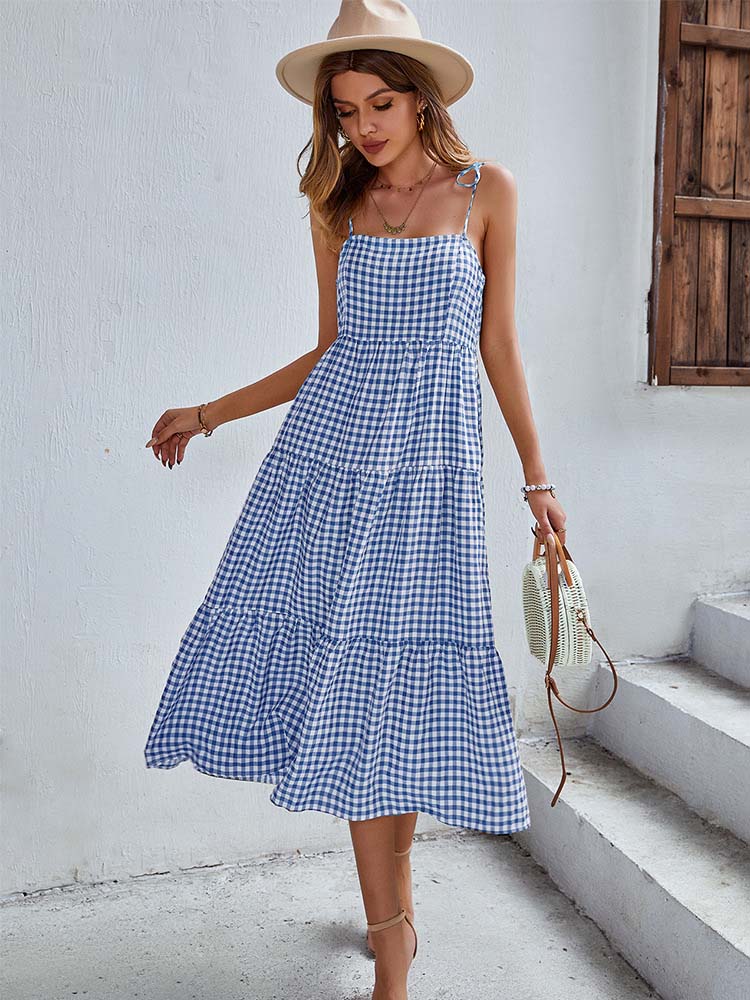 Vintage Dress Slash Neck Party Dresses