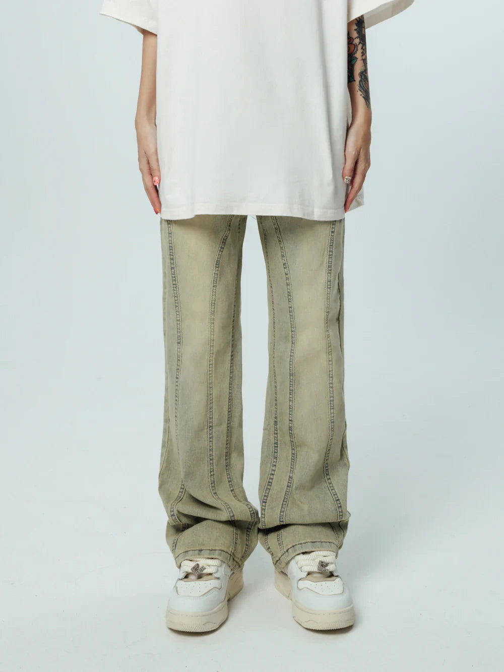 Korean Baggy Graphic Y2K Jeans