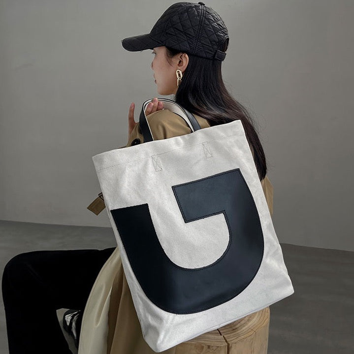 Yumi G Maxi Canvas Bag - 2 Colors