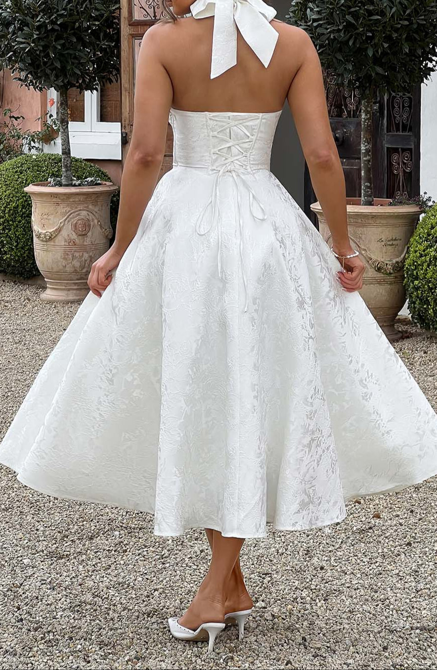 Patrizia Midi Dress - Ivory