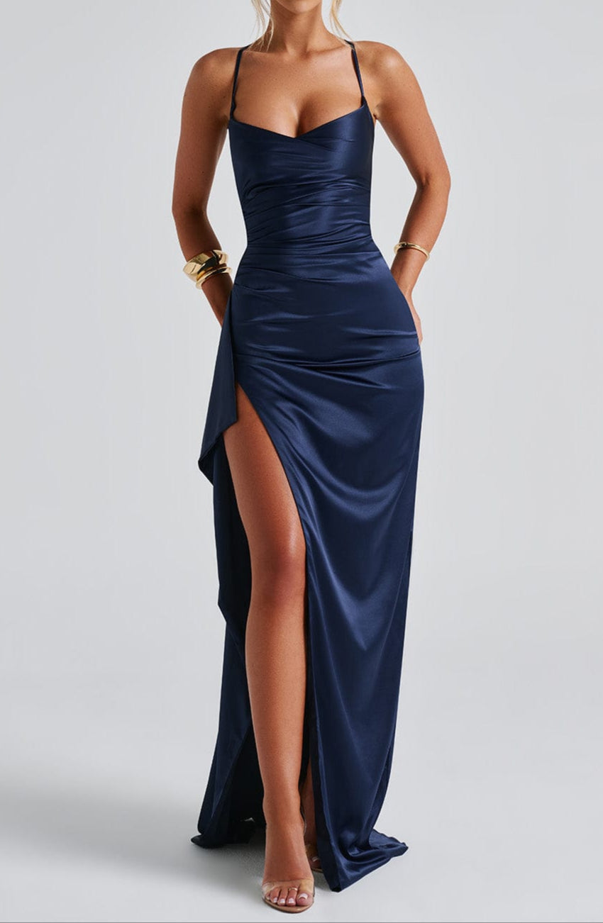 Lara Maxi Dress - Navy