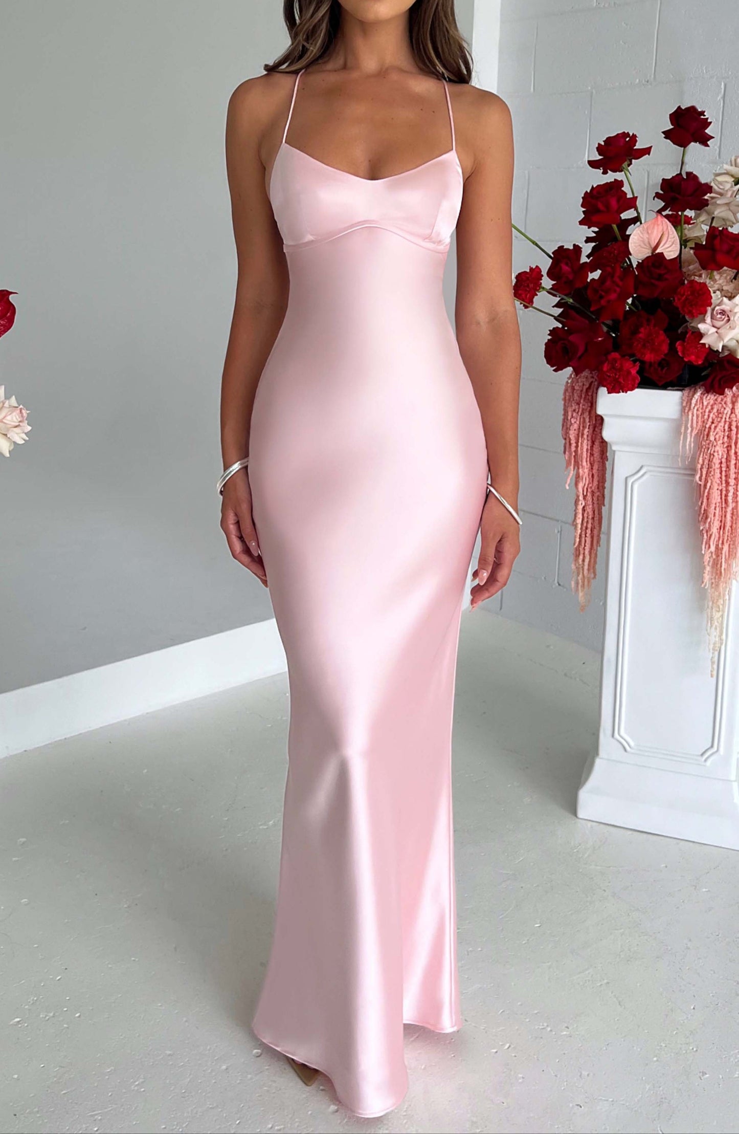 Mia Maxi Dress - Blush