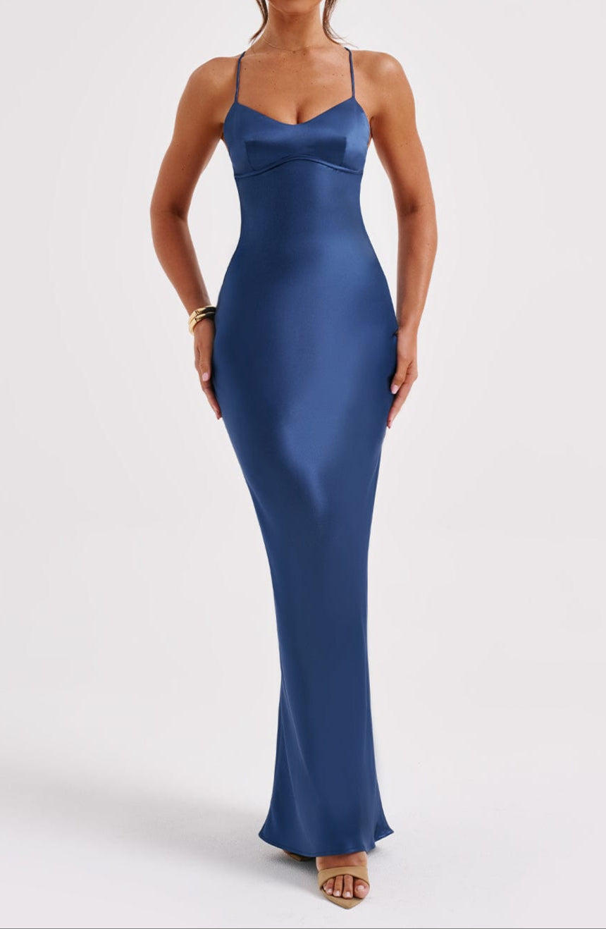 Micaela Maxi Dress - Navy