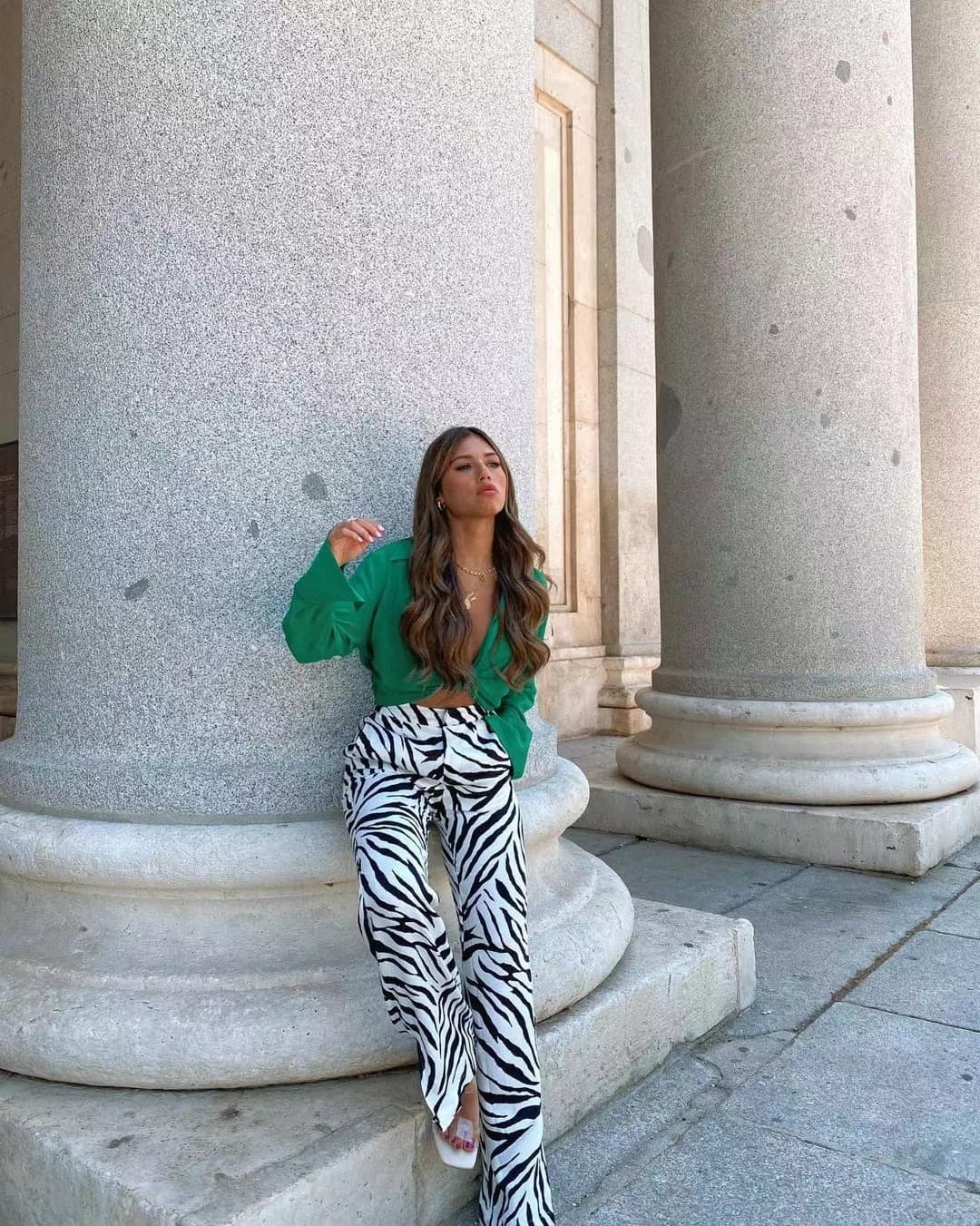 Vintage Elegant V Neck Streetwears Blouses