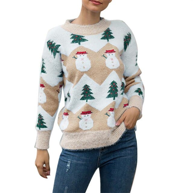 Lady Jumper Pullover Tops Coat