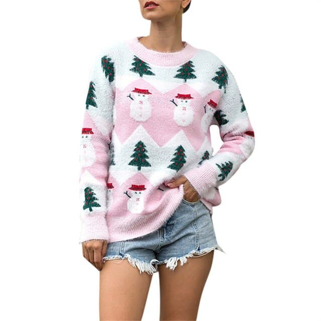 Lady Jumper Pullover Tops Coat