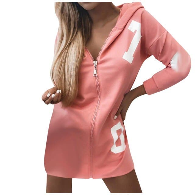 Streetwear Hoodies Y2K Aesthetic Winter ZIP UP Sweatshirt