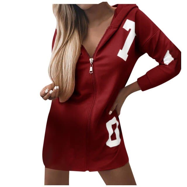 Streetwear Hoodies Y2K Aesthetic Winter ZIP UP Sweatshirt