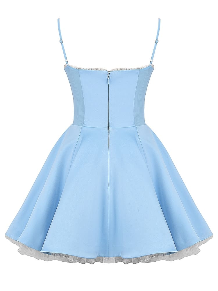 Ballerina Pink Tulle Mini Dress