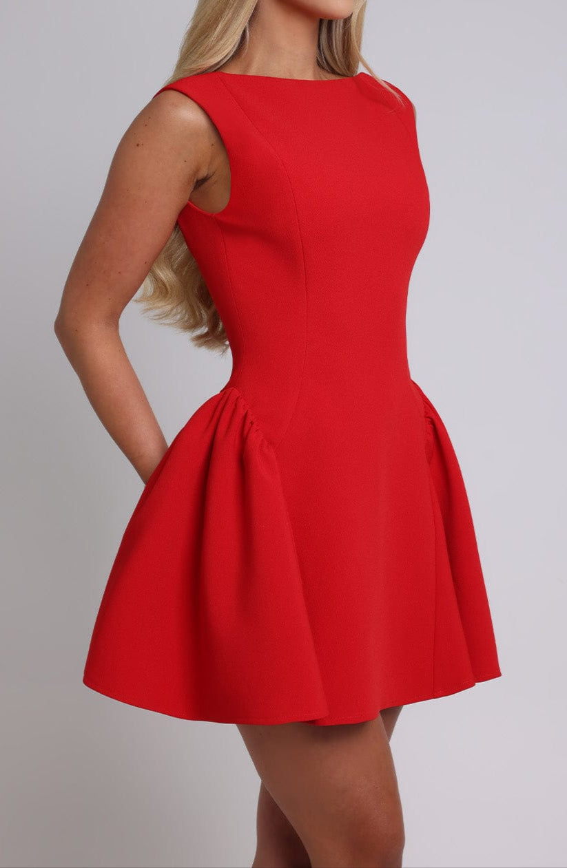 Violeta Mini Dress - Red