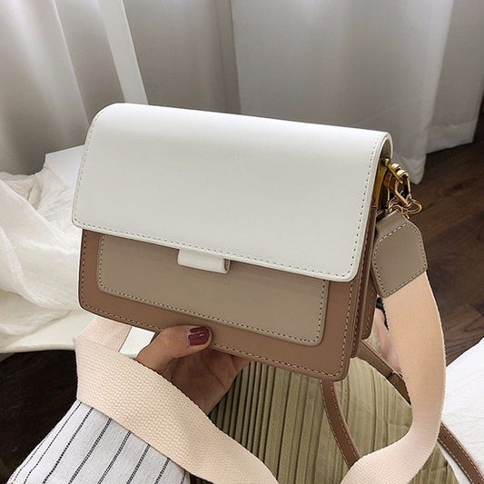 Color Block Shoulder Bag