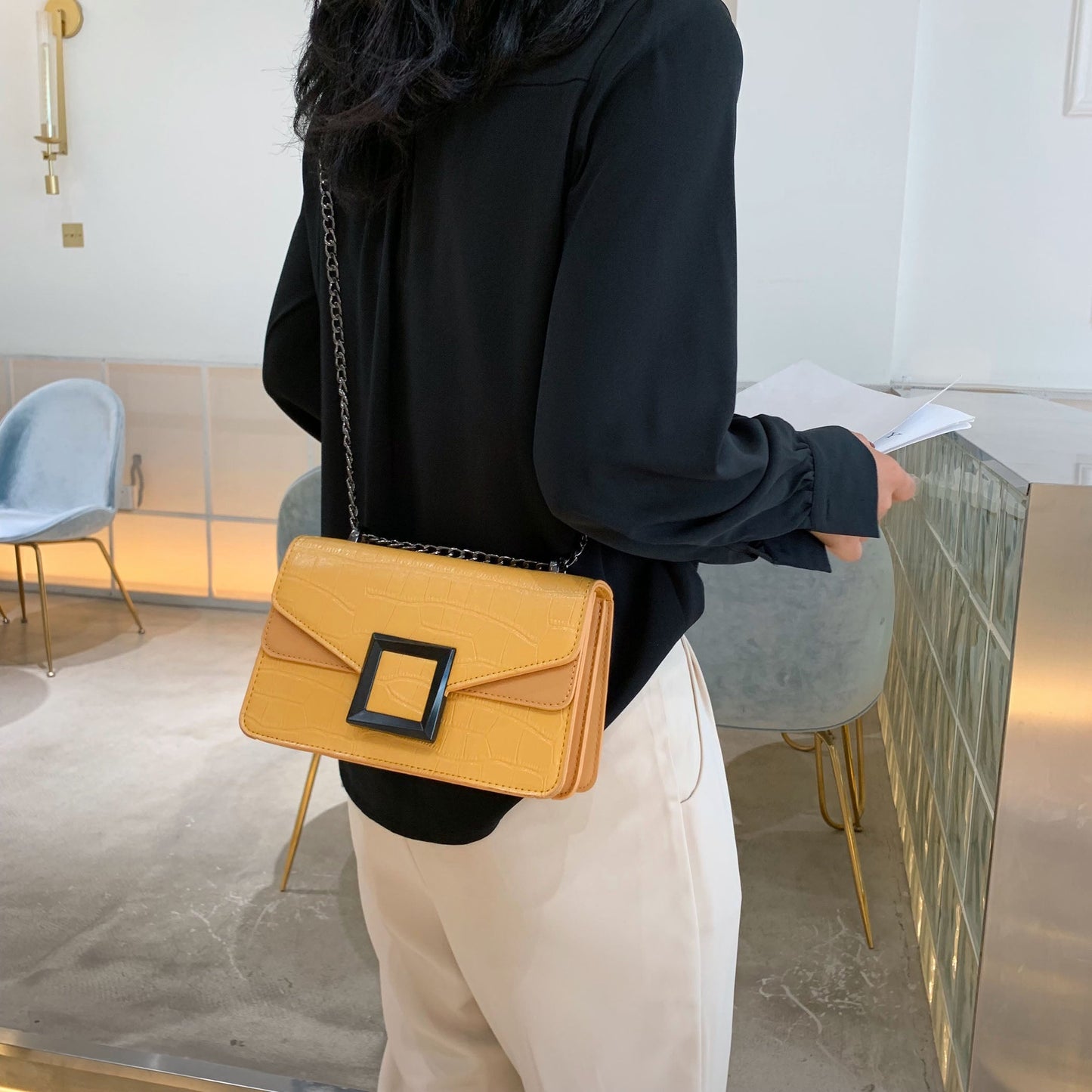 Stone Patterned Bag