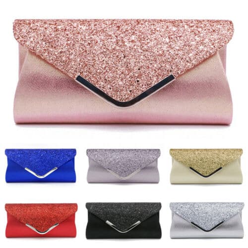 Glitter Evening Clutch Purse