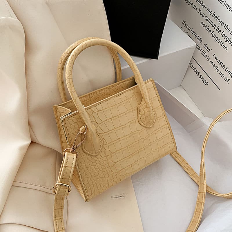 Crocodile Pattern Bag for Women