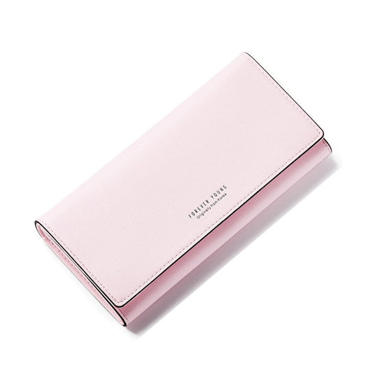 Solid Color Elegant Wallet