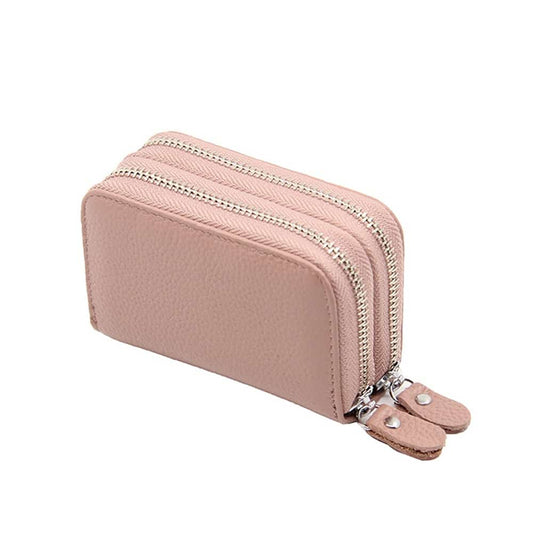 Business Colorful Genuine Leather Wallet