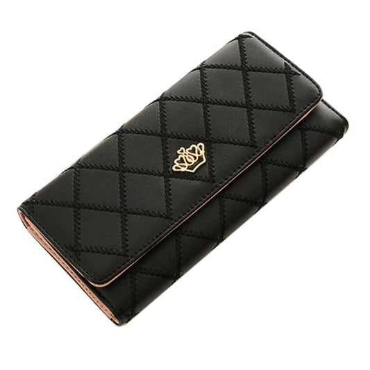 Royal Plaid Long Wallet