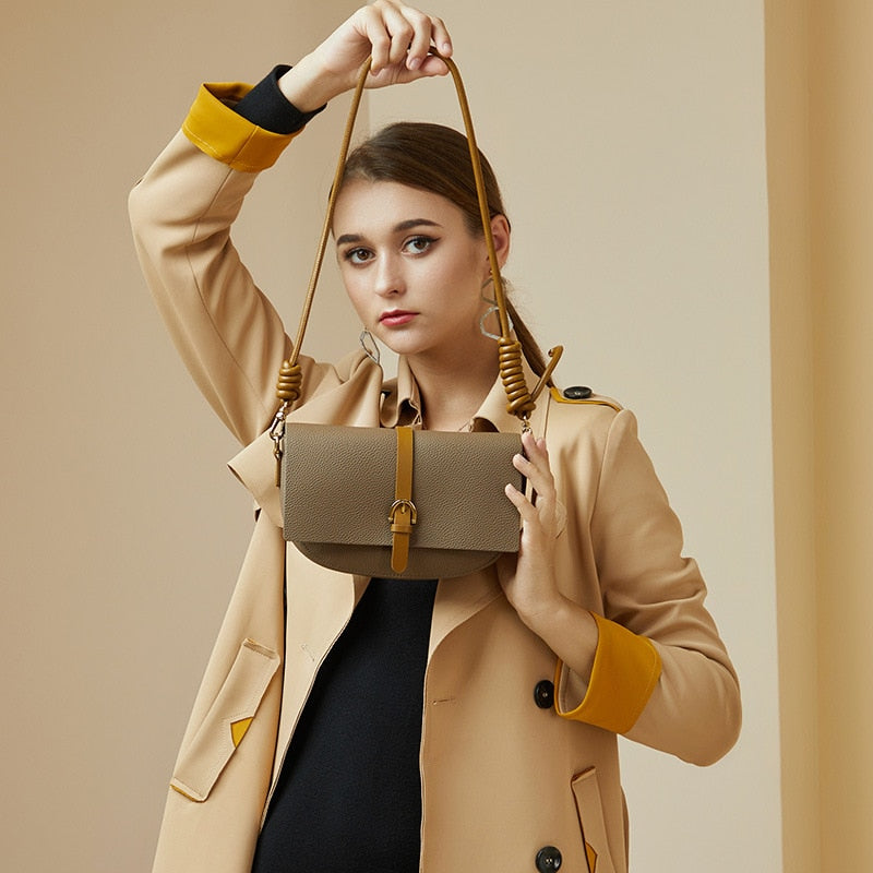 Cairo Vintage Saddle Shoulder Bags - 4 Colors